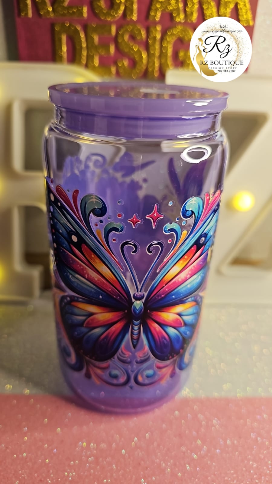 Vaso Cristal Violeta