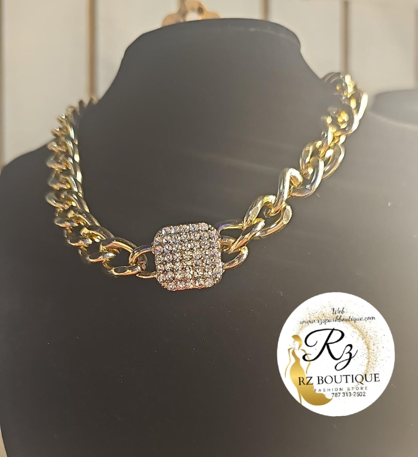 Choker Rhinestone