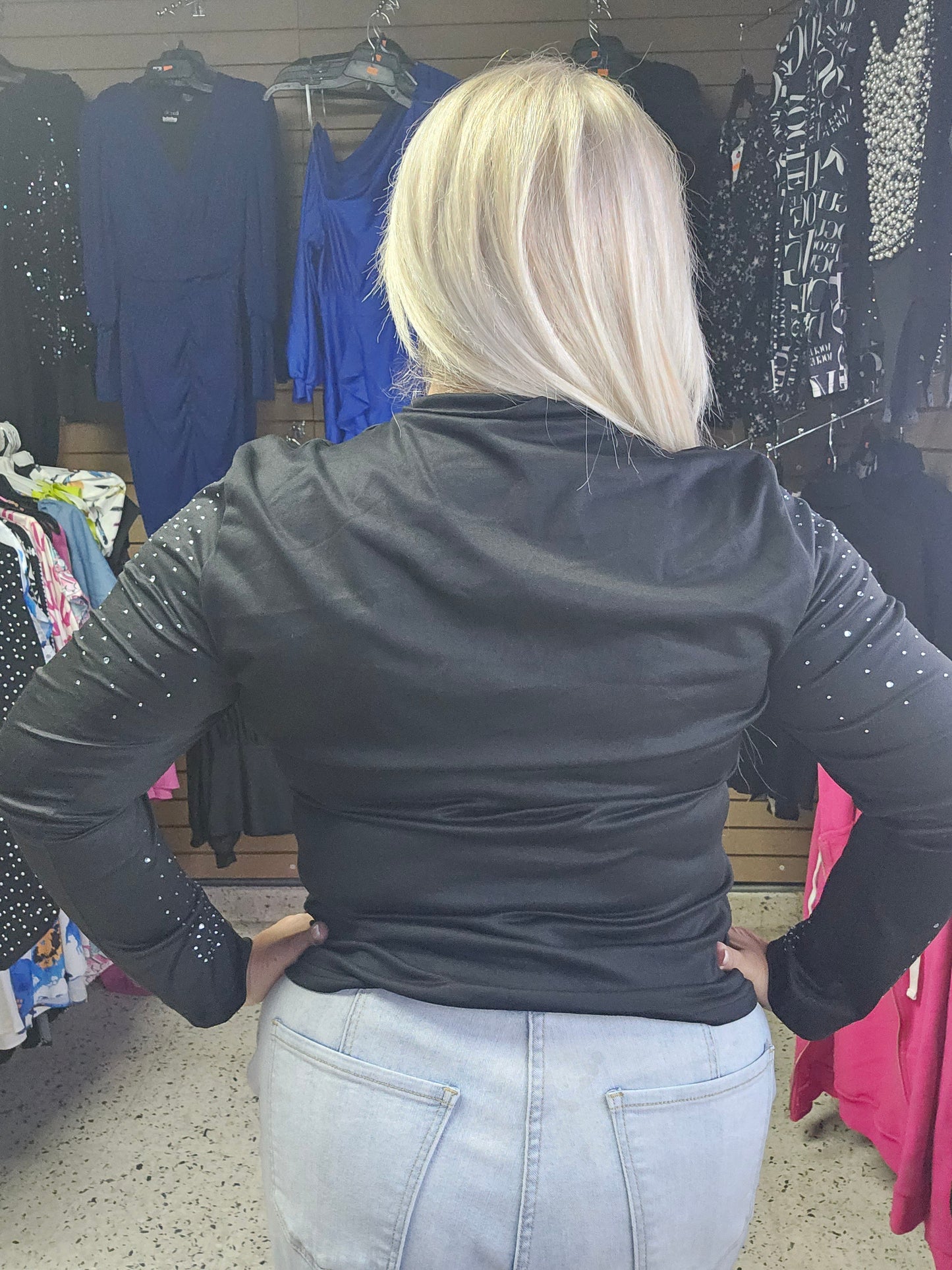 Rhinestone Top