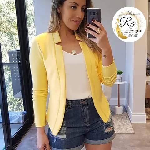 Yellow Blazer