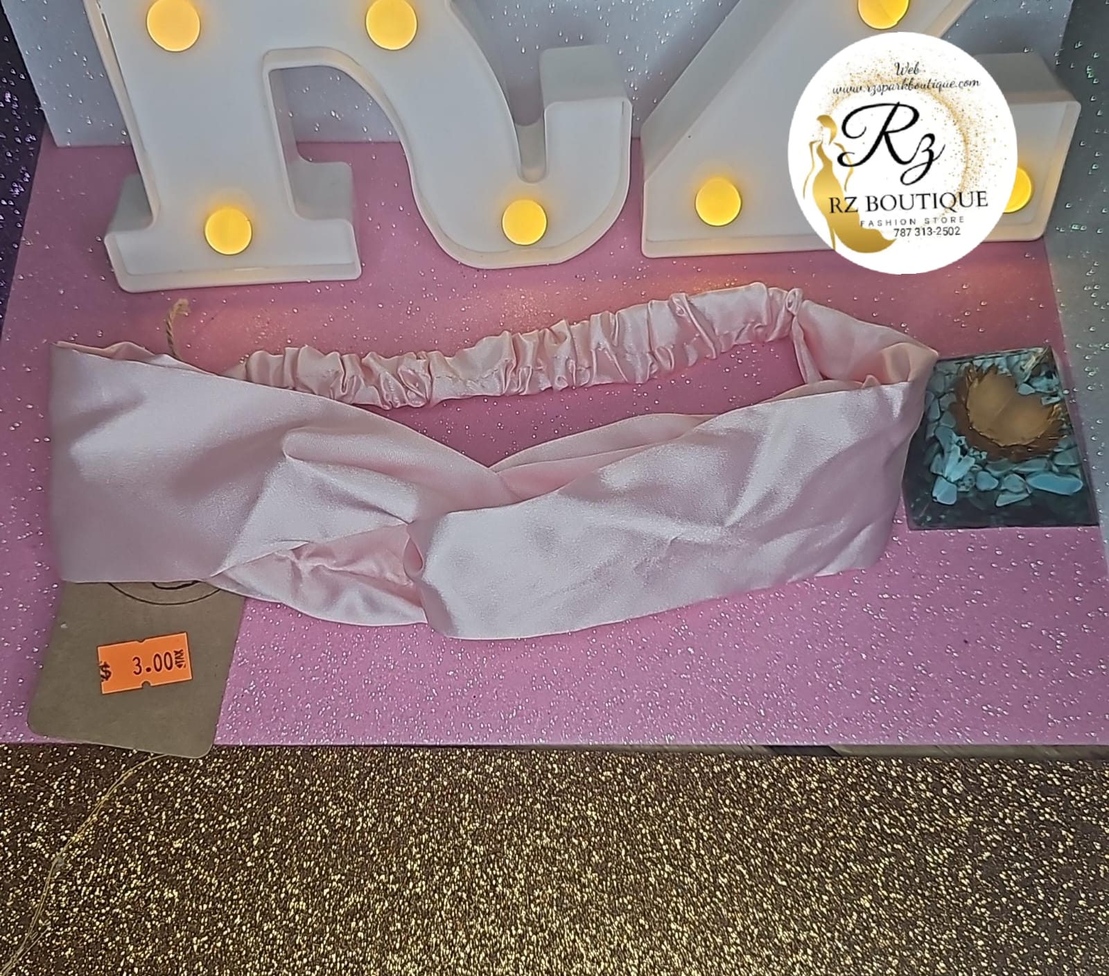 Accesorio para Cabello Rosa Claro