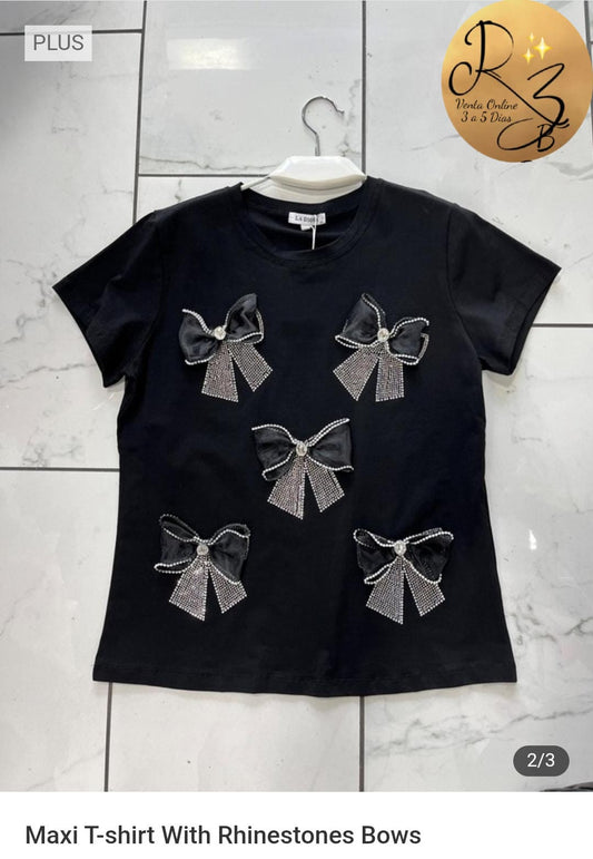 Maxi Tshirt Rhinestone