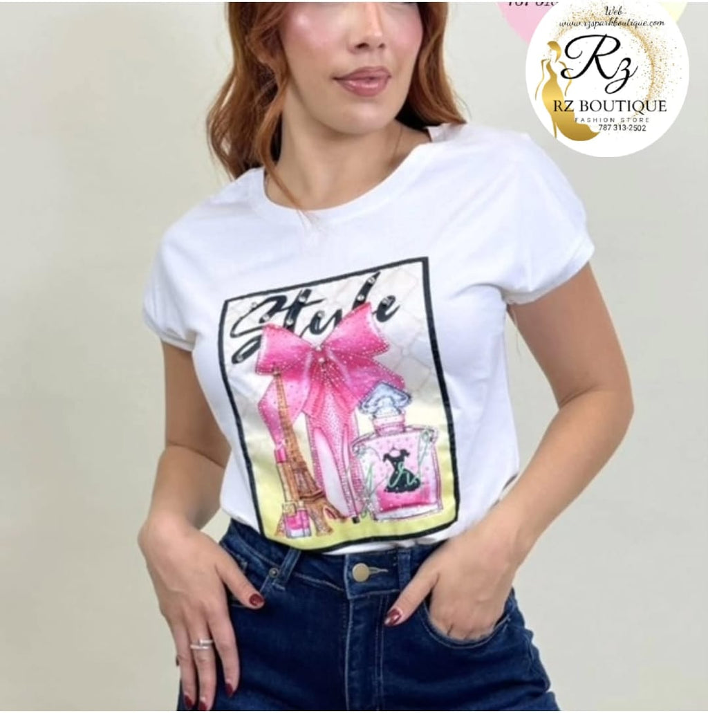 Rhinestone Tshirt