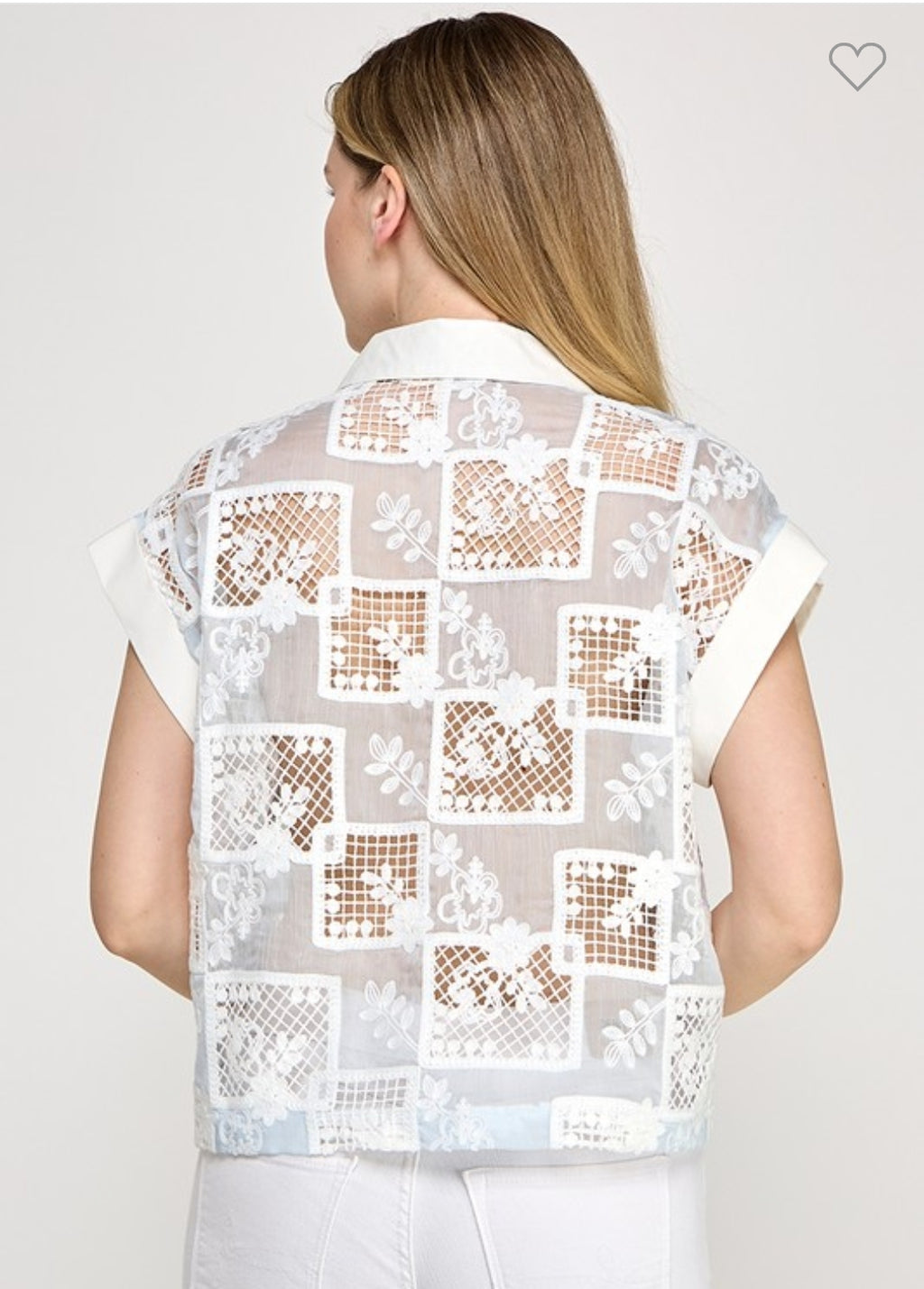 Blusa en Encaje