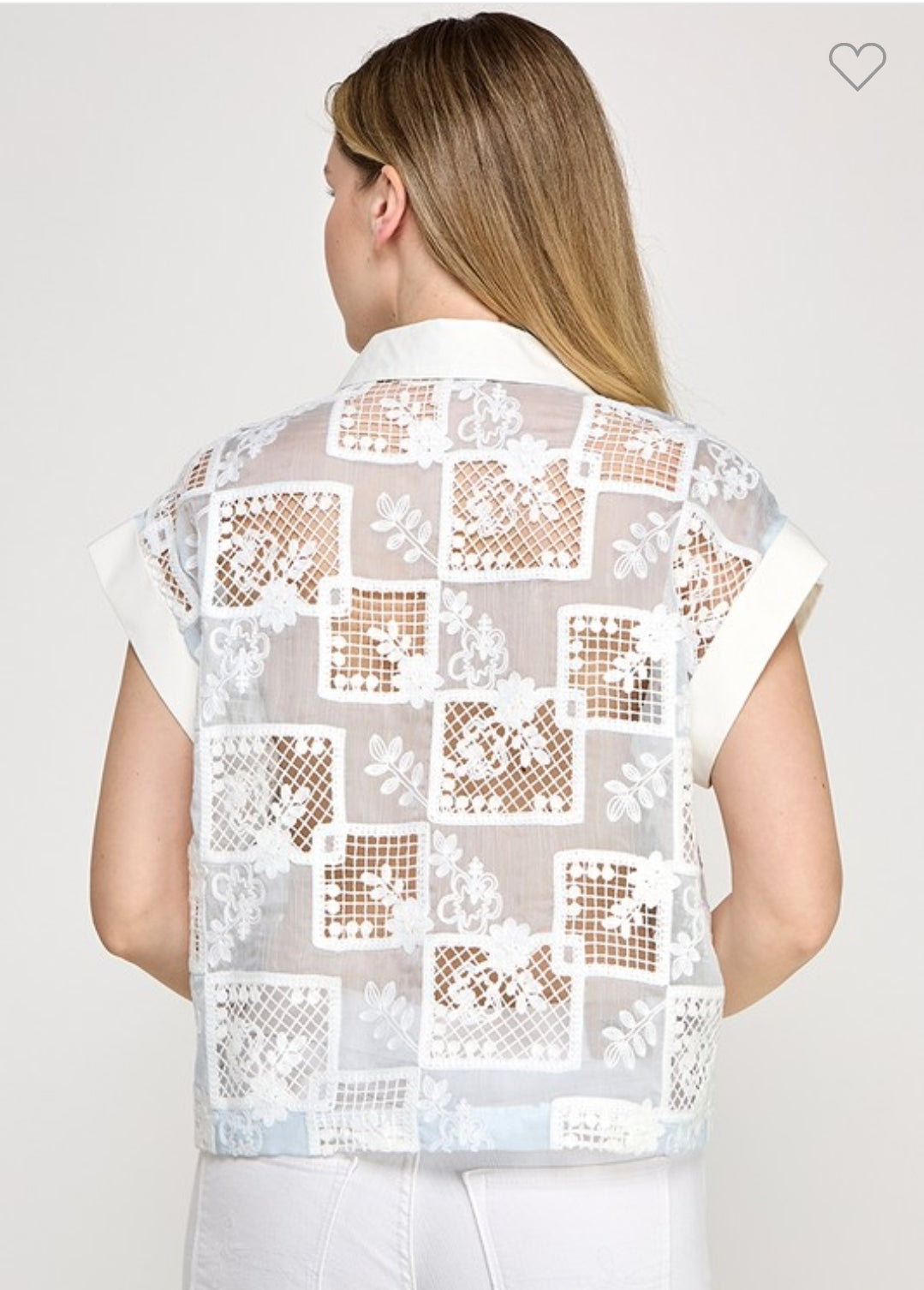 Blusa en Encaje