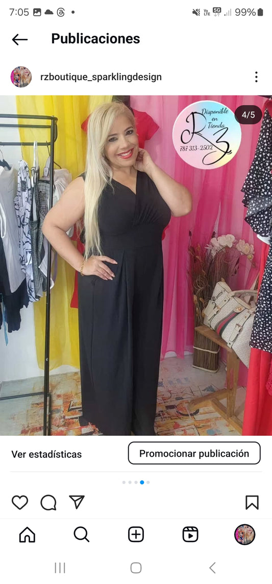 Jumpsuit Negro